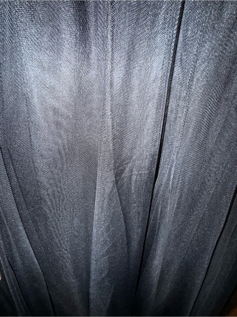 Black Tulle Maxi Skirt - Women's Elegant Layered Skirt - Picture 3 of 5